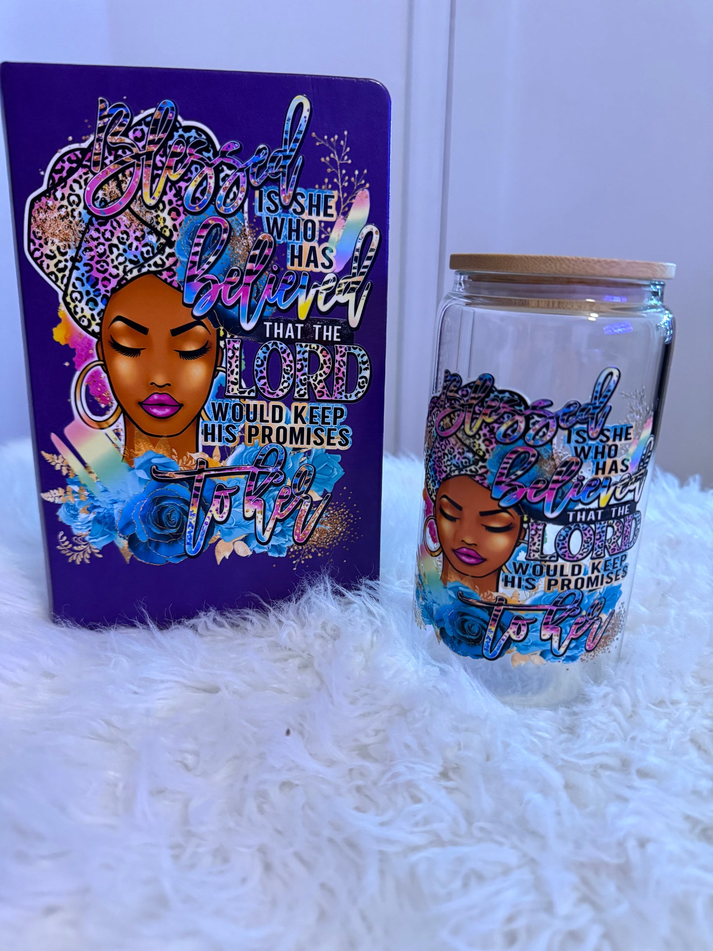 A  JuCee Journals & matching Libby cup