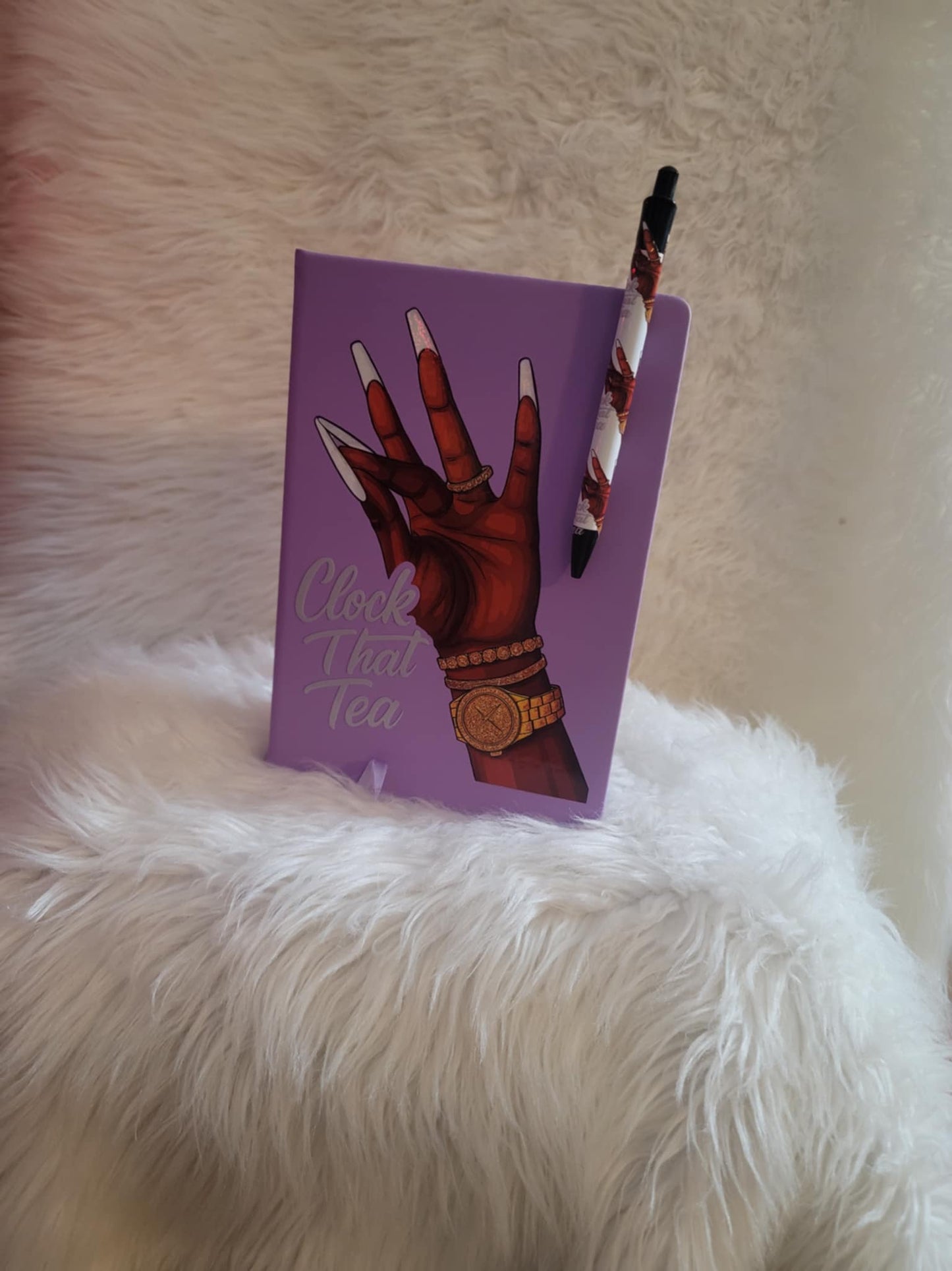 A  JuCee Journals & matching Libby cup