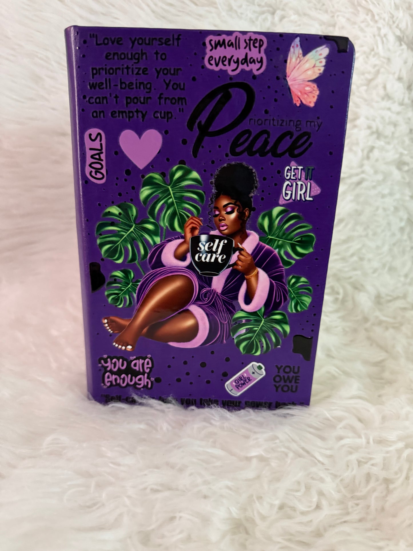 A  JuCee Journals & matching Libby cup