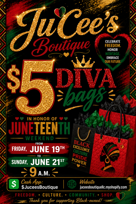 A Juneteenth JuCee Diva Bag